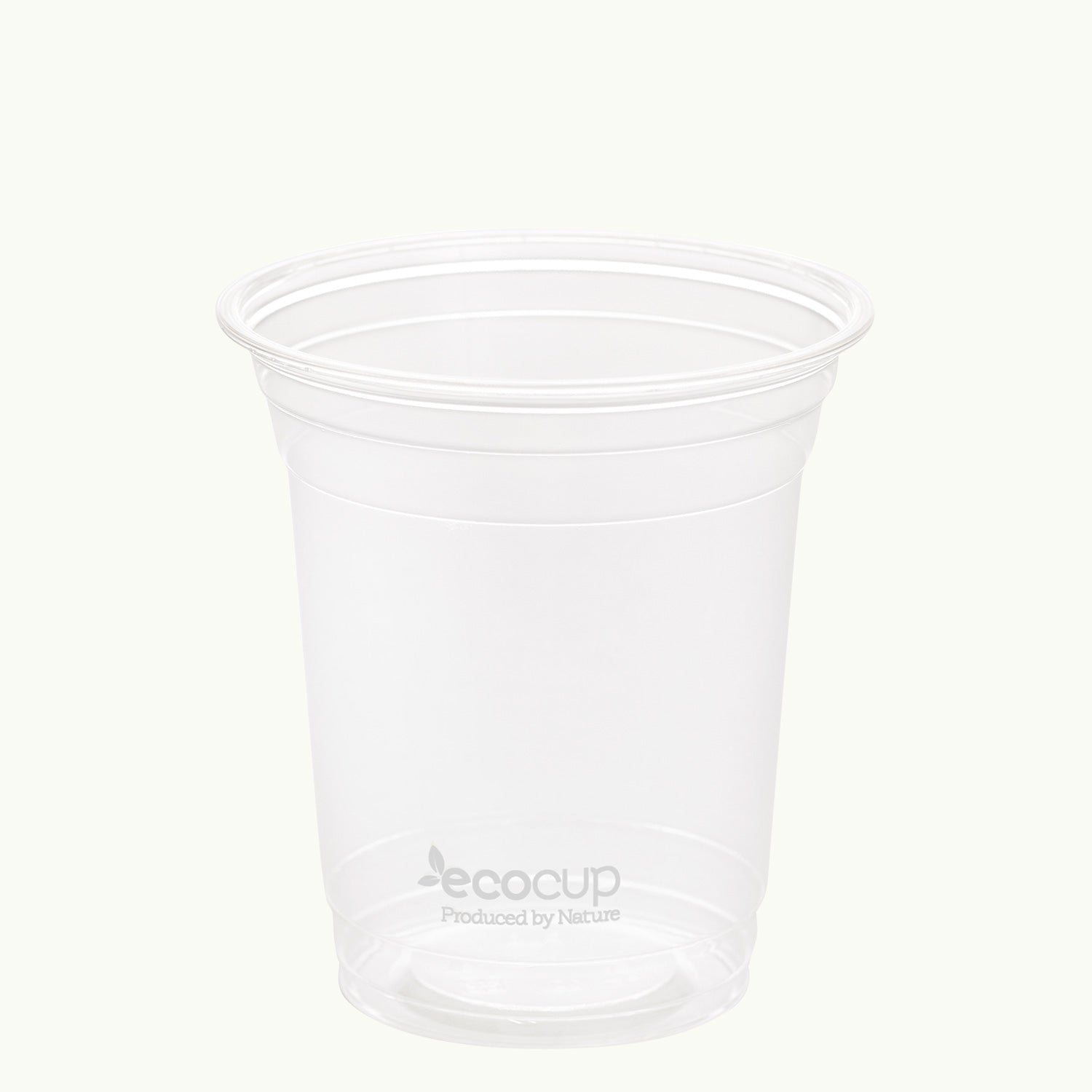 Ecoware Clear Cold Cup White