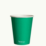 Ecoware single wall coffee cup colour series collection
