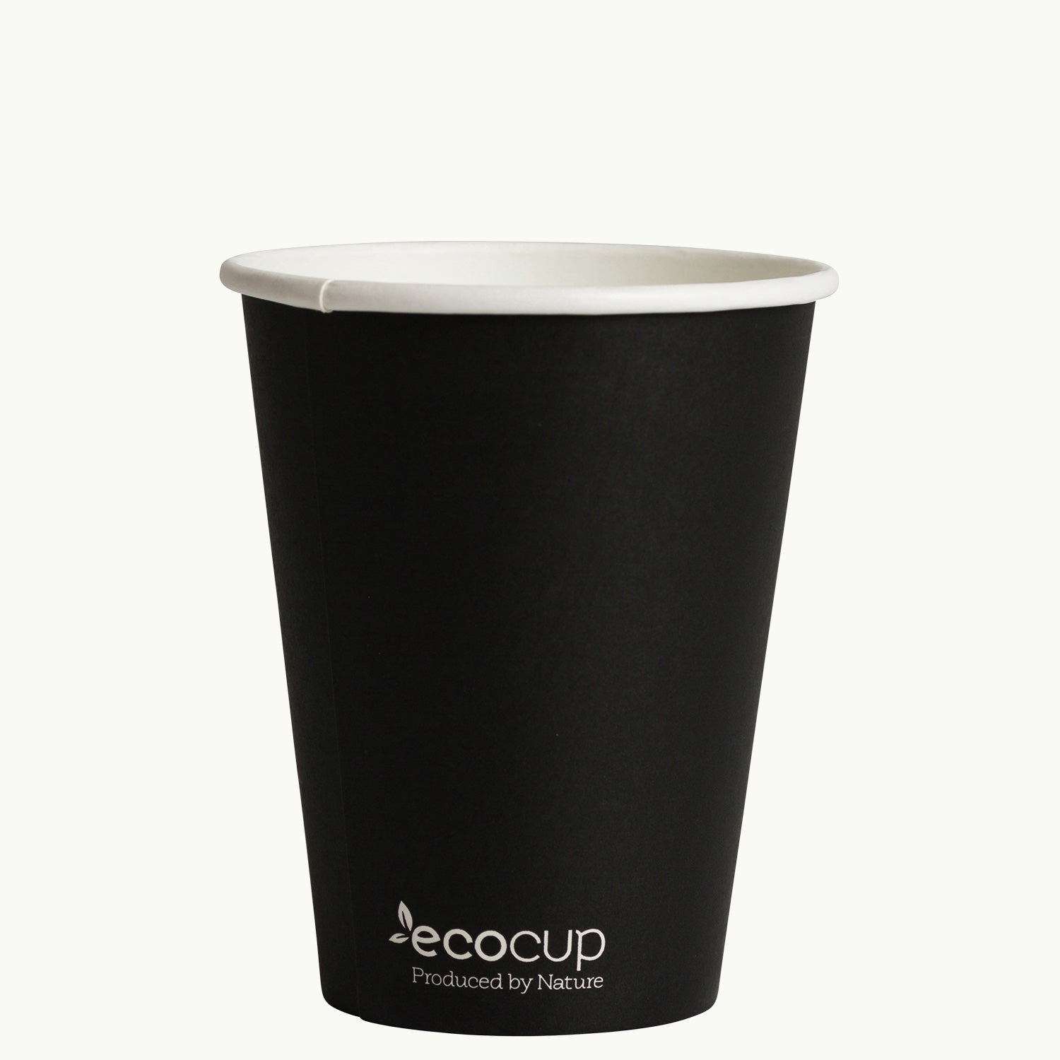 400ml black takeaway coffee cup
