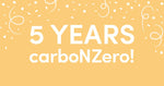 Celebrating 5 years of being carboNZero!