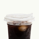 Straw free sip cup lid, PLA sipper lid.
