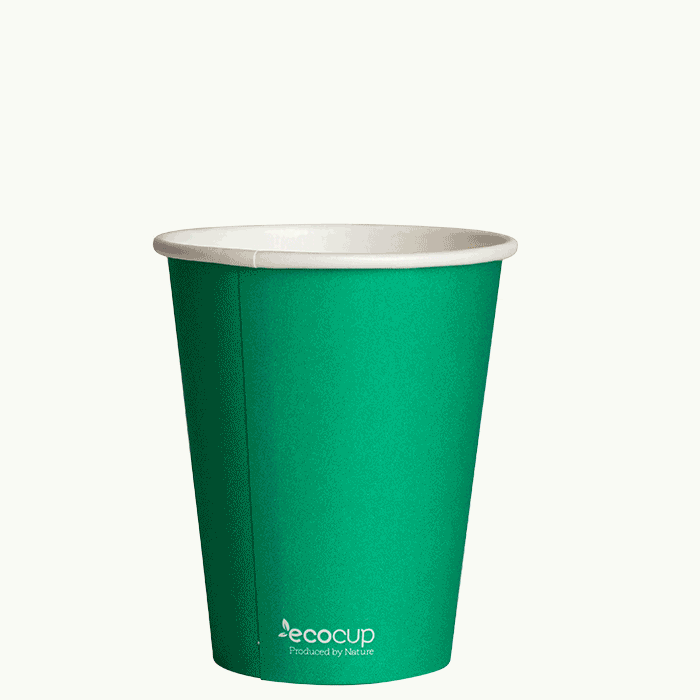 Ecoware - Compostable Hot Coffee Cups & Lids