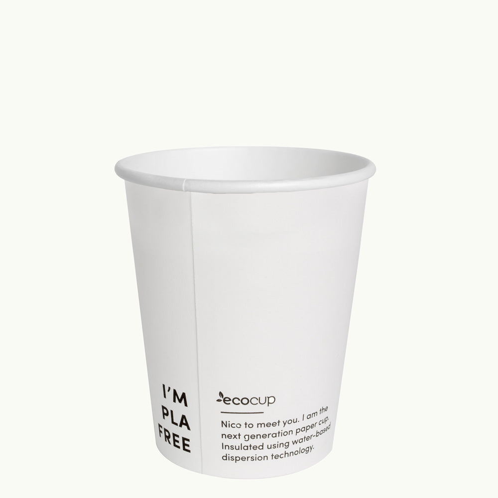 Ecoware PLA free coffee cup.