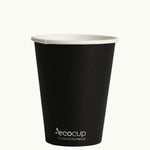 Single Wall EcoCup - BLACK - FSC MIX