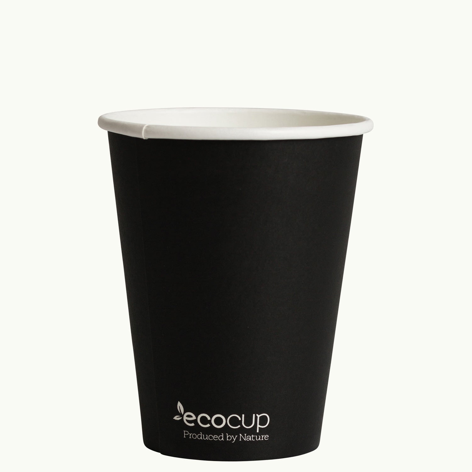 Single Wall EcoCup - BLACK - FSC MIX
