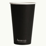 Single Wall EcoCup - BLACK - FSC MIX