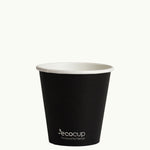 Single Wall EcoCup - BLACK - FSC MIX