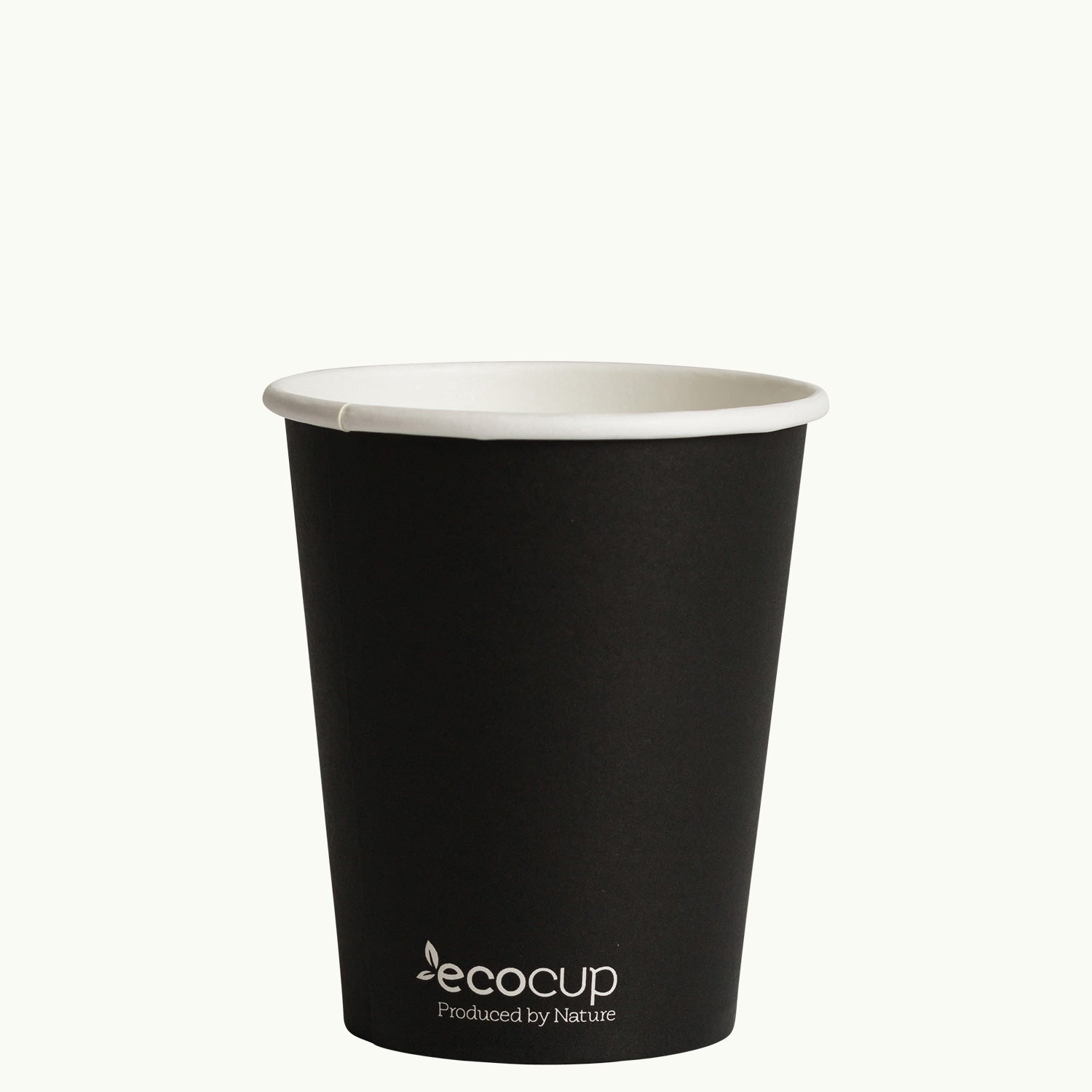 black takeaway coffee cup 285ml