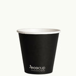 Single Wall EcoCup - BLACK - FSC MIX