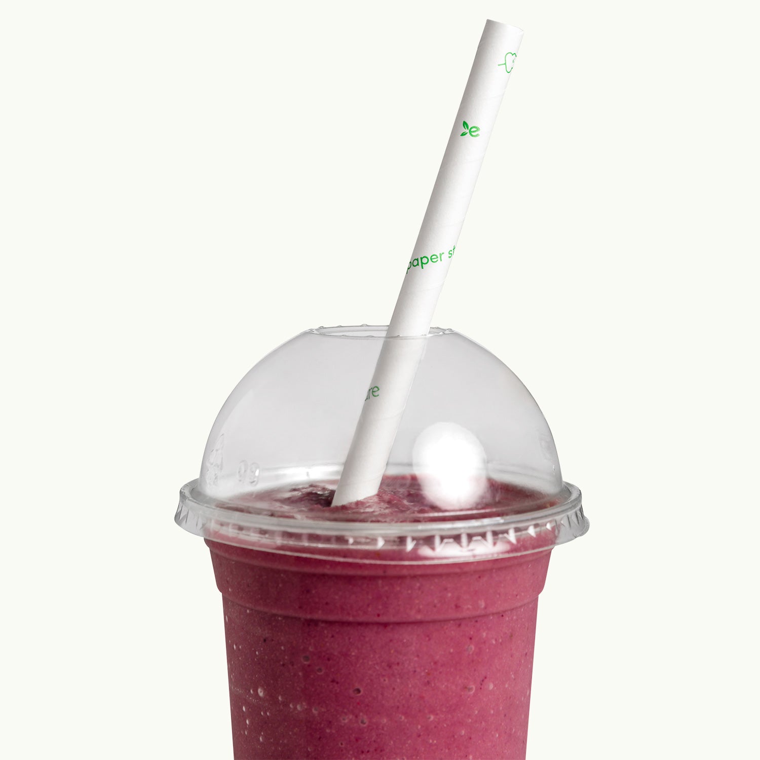 Made for thick shakes and smoothies, our jumbo paper straws are 3-ply, 197mm long with a 10mm diameter