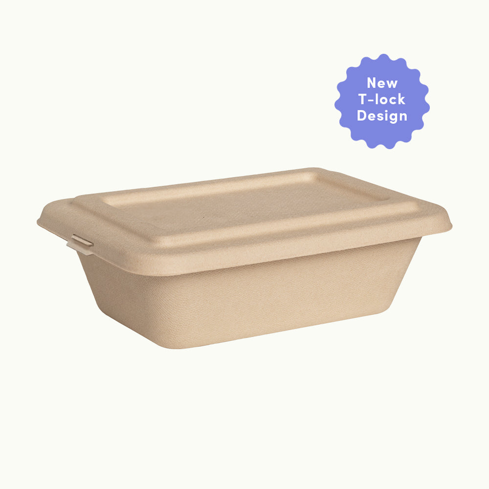 Bamboo Lid for 700mL Bamboo Food Box with T-lock